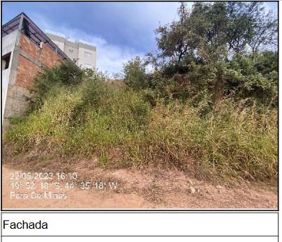 Terreno - Venda - Vila Maria - Pará de Minas - MG
